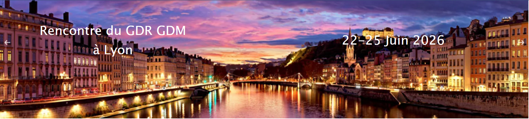 Réunion plénière annuelle du GDR 